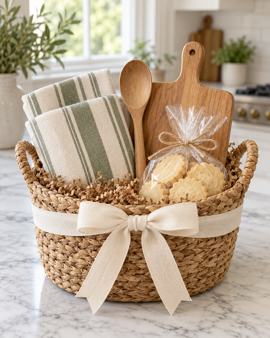 Gift baskets handmade by Birch and Bow Gift Co.